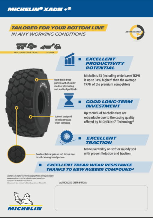 Michelin XADN+ - Image 3